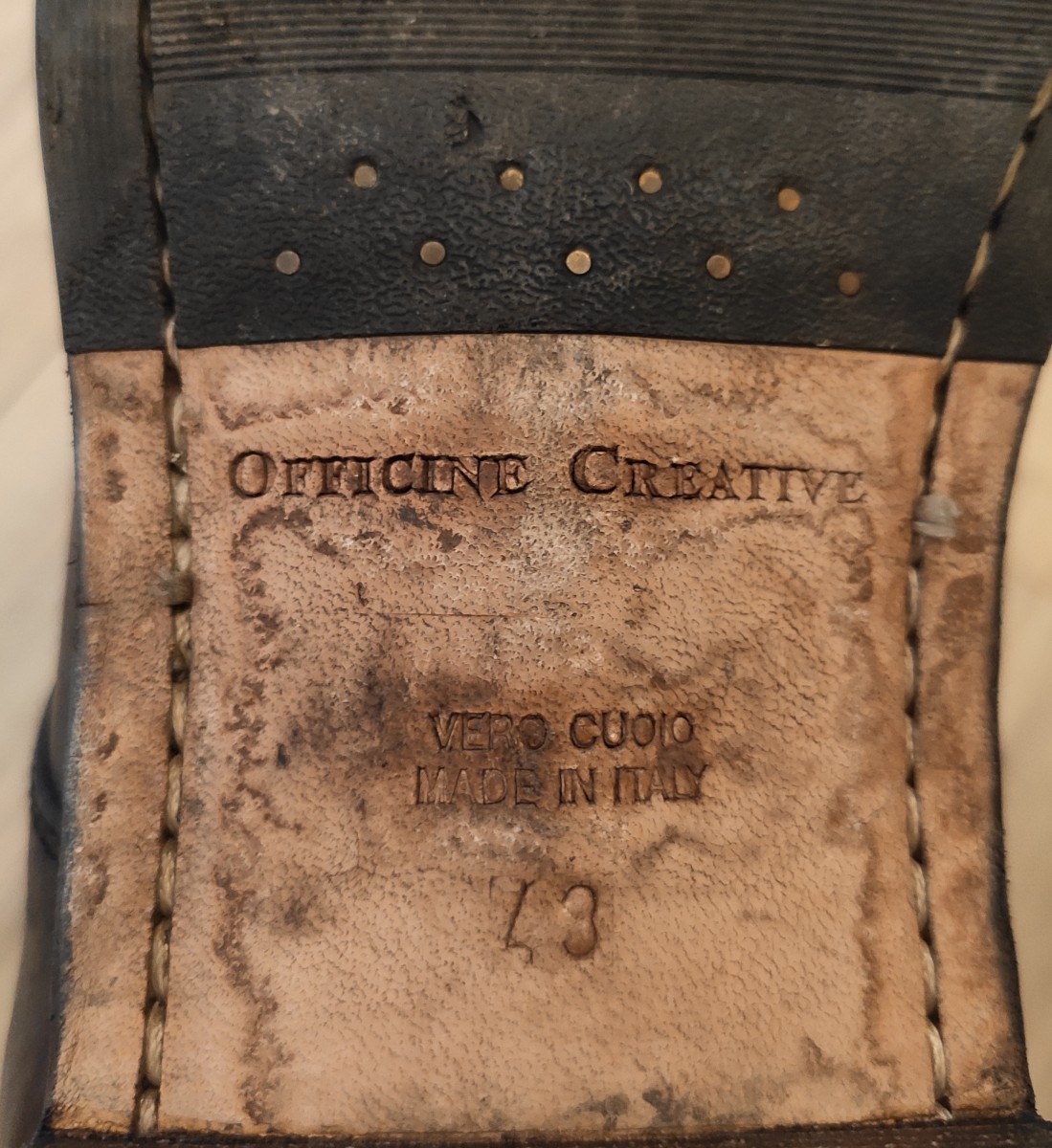 Officine Creative - LABORATORIO 6 hole derbies.Like Guidi or A1923 - 9