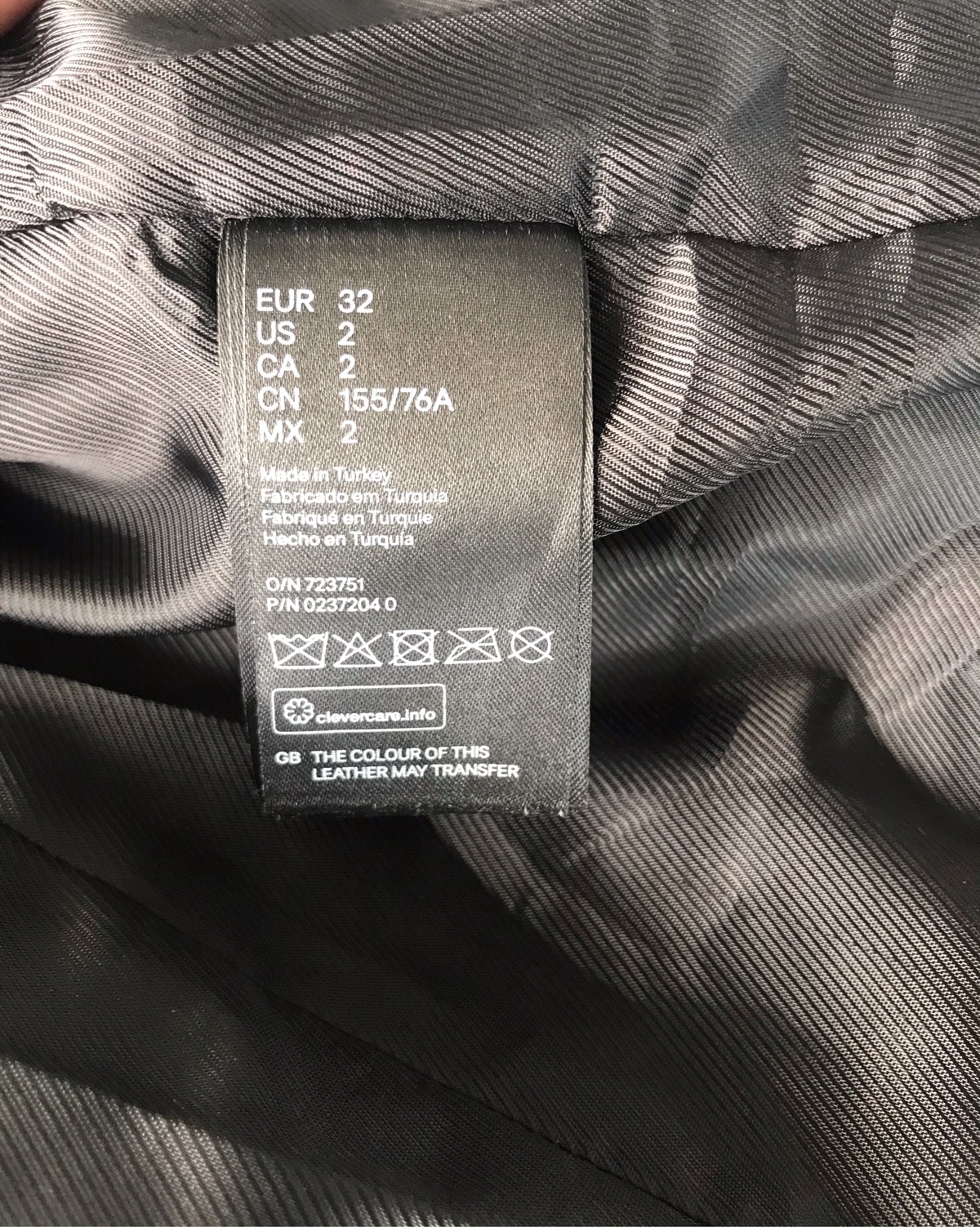 Rare Alexander Wang x H&M Padded Leather Biker Jacket - 13