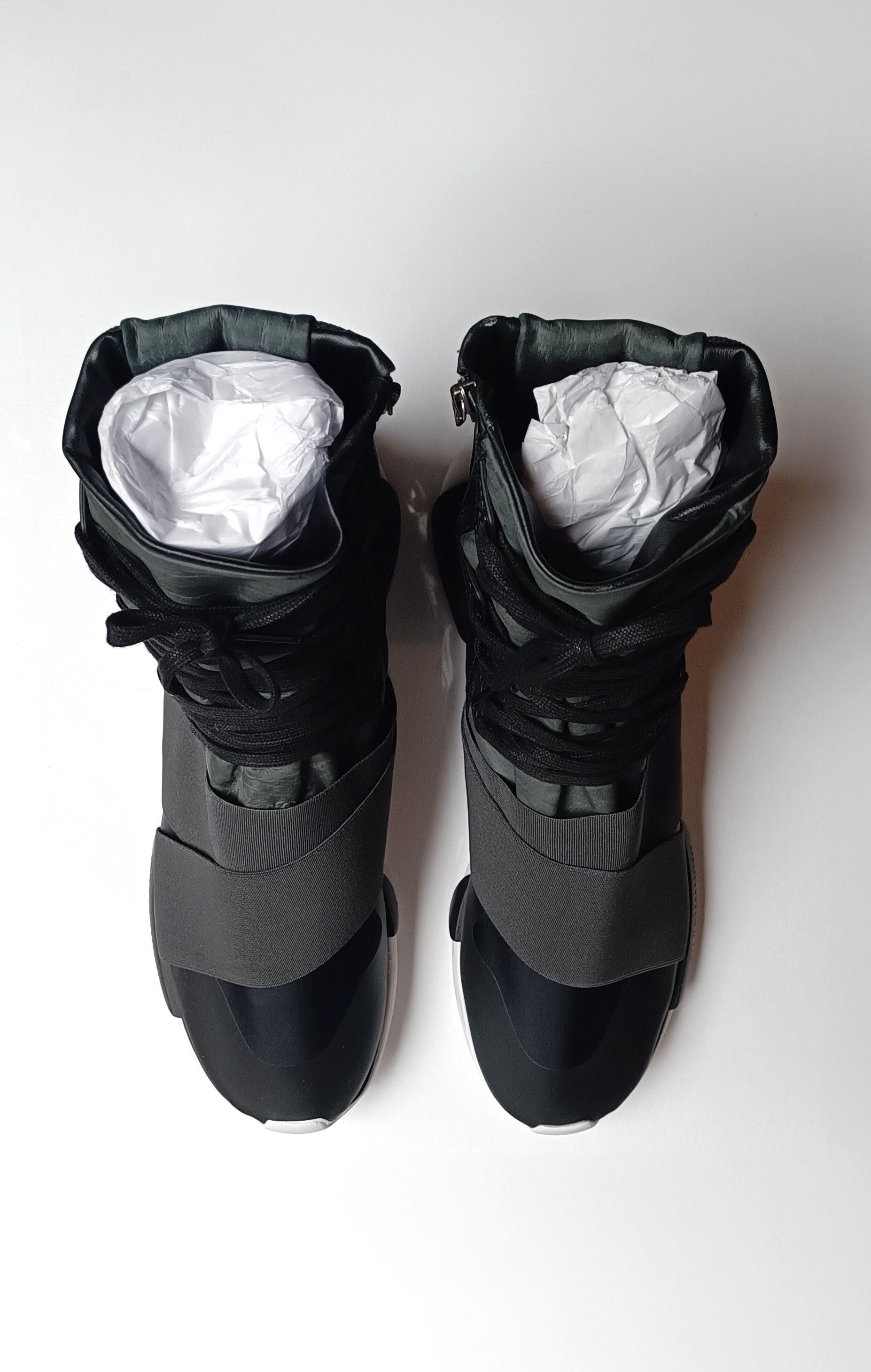 Adidas Y-3 Qasa Boot 'Charcoal Black' - 4