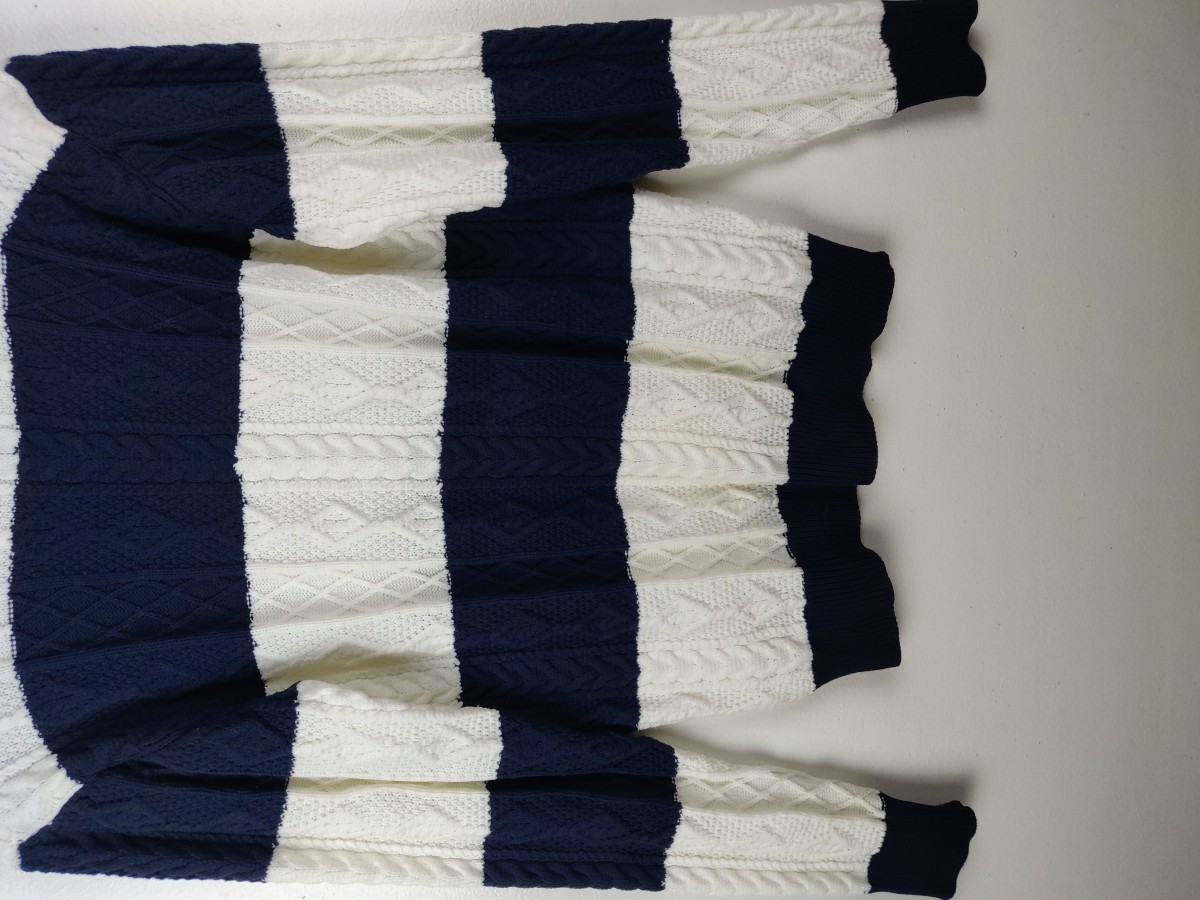 Vanquish - Japan Stripes Knitwear Turtleneck Sweater - 13