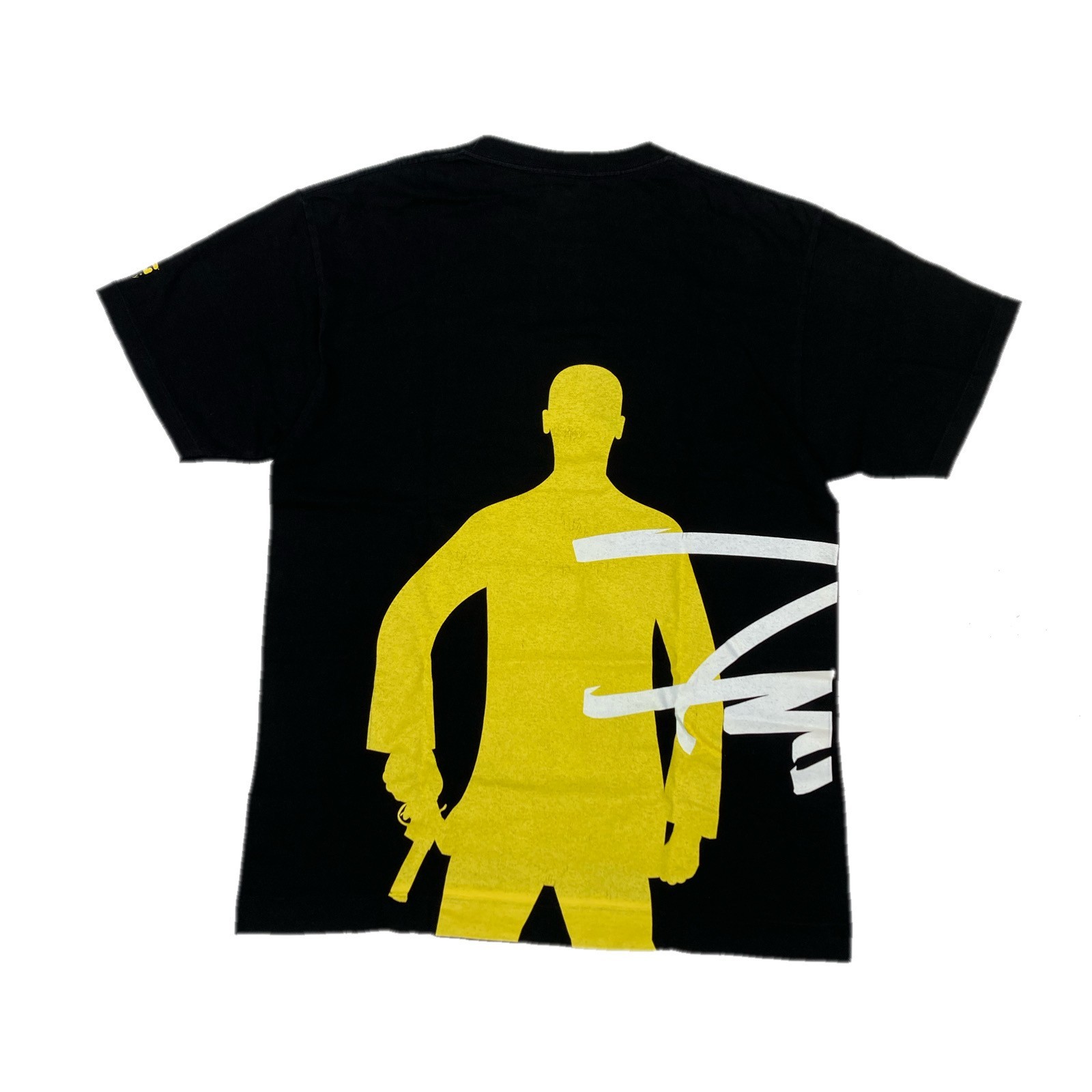 Vintage 2003 Bape Gallery x Futura Gun Man Tee - 1