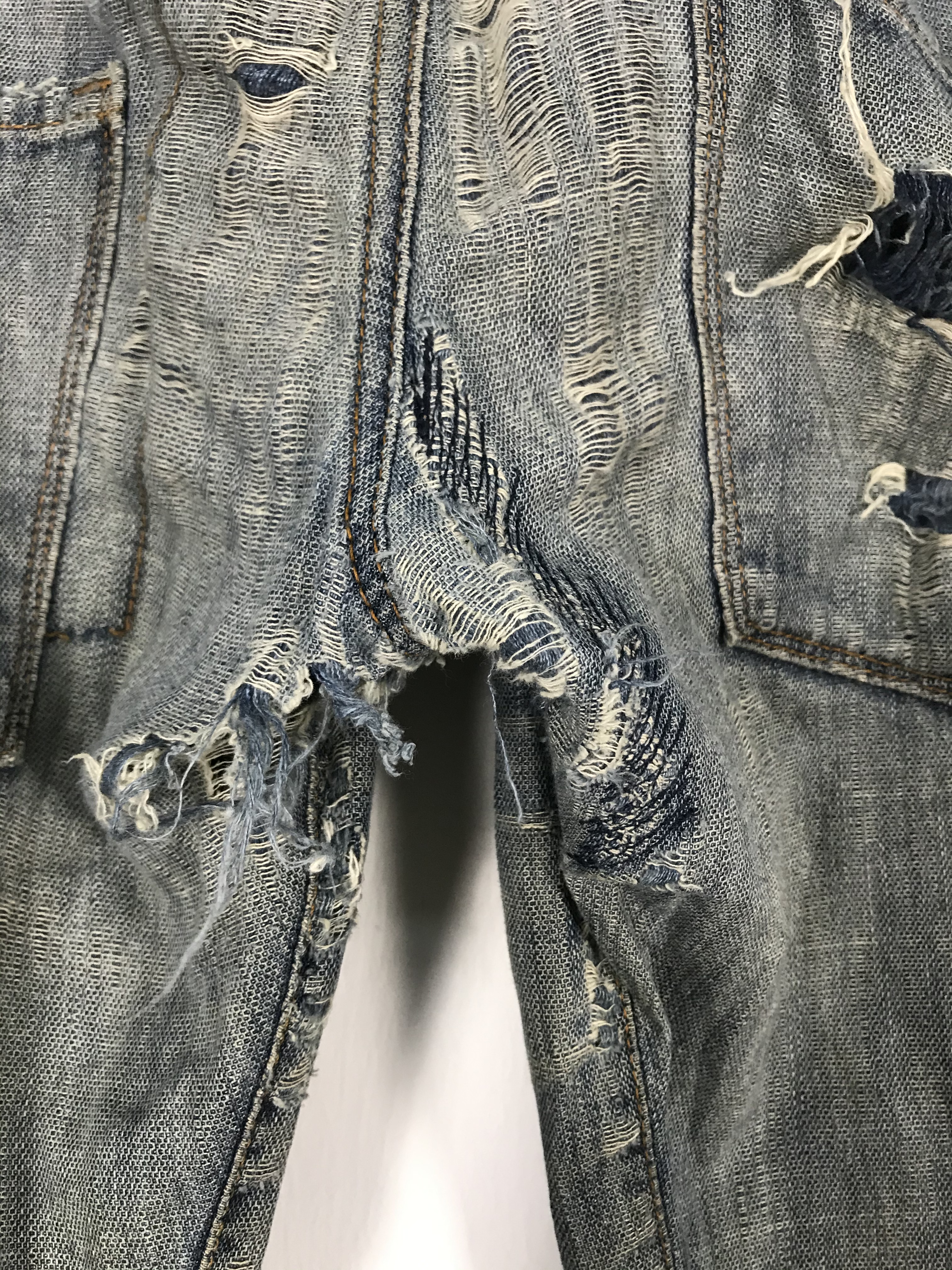 Armani - Armani Jeans Distressed Destroyed Denim Pant #2495 - 16