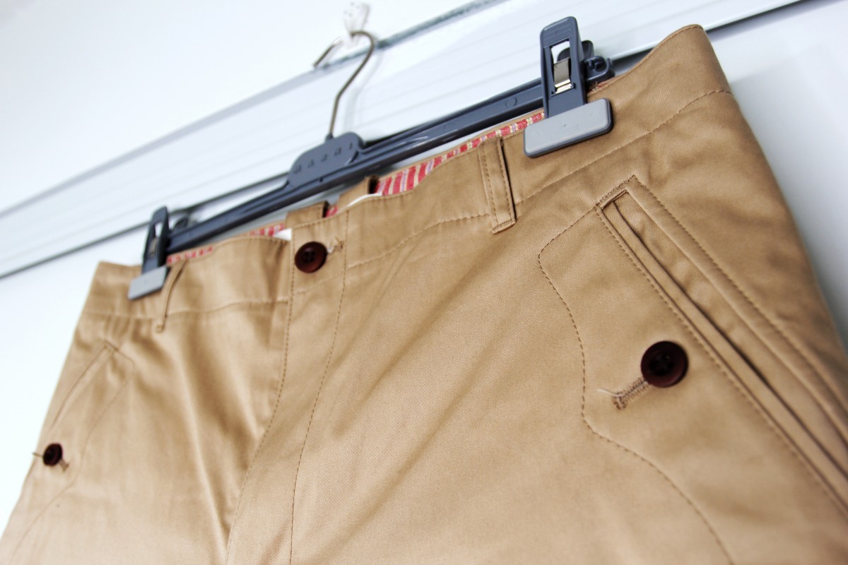 Junya Watanabe - BNWT SS20 JUNYA WATANABE HIGH WAISTED CHINO SHORTS M - 4