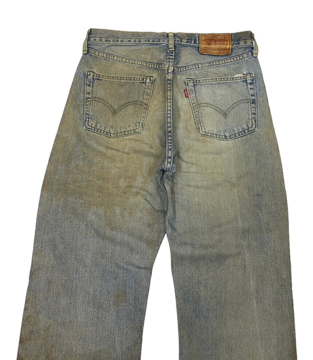 Vintage - LEVIS 503B BIG E SELVEDGE DISTRESSED DENIM JEANS JAPAN - 4