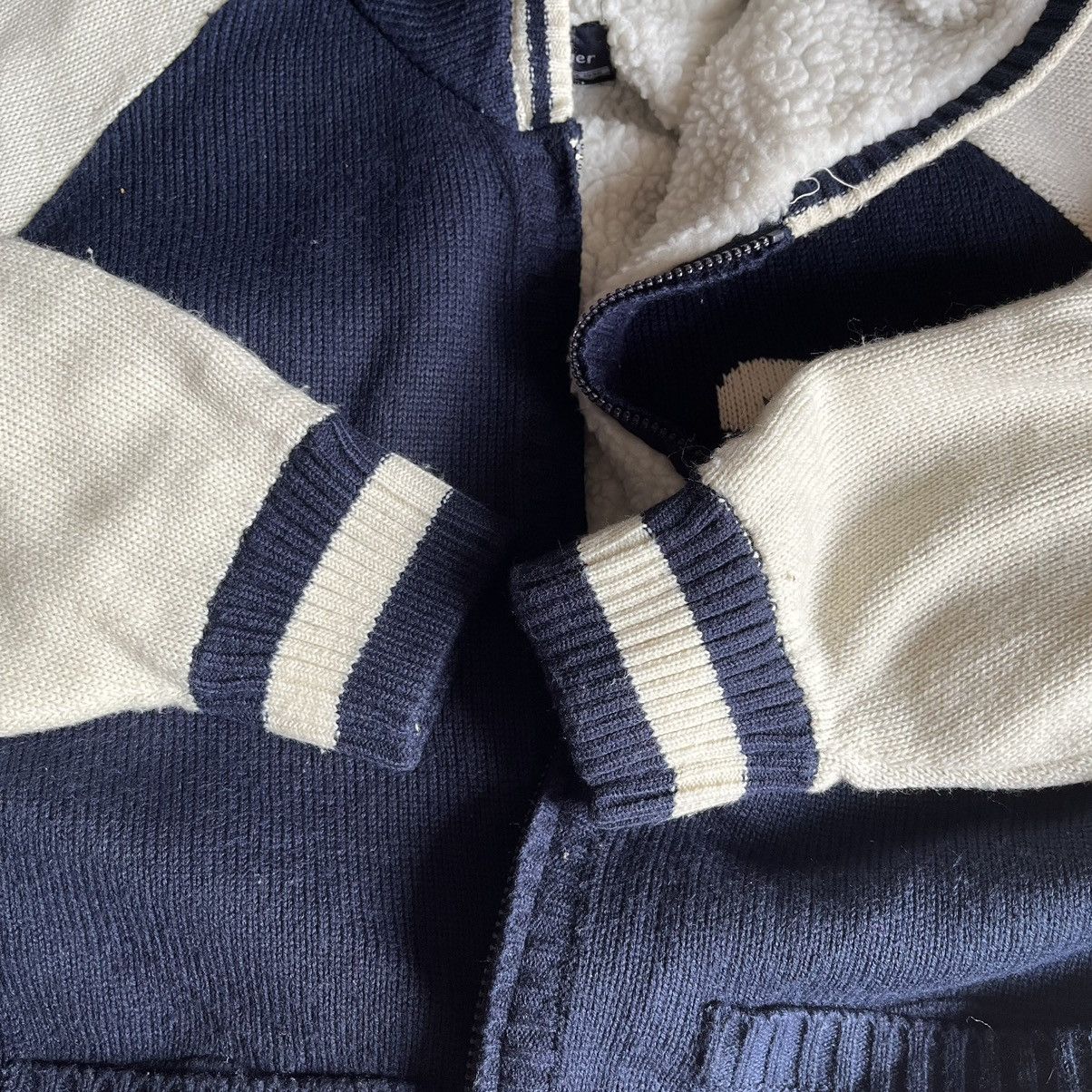 Vintage - Runs River Wool Bomber Style Varsity Sweater Japan - 13