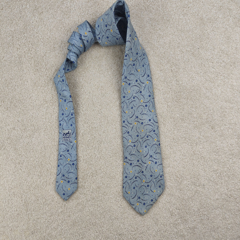 Hermes Paris Silk Tie Fireworks 7955 EA - 1