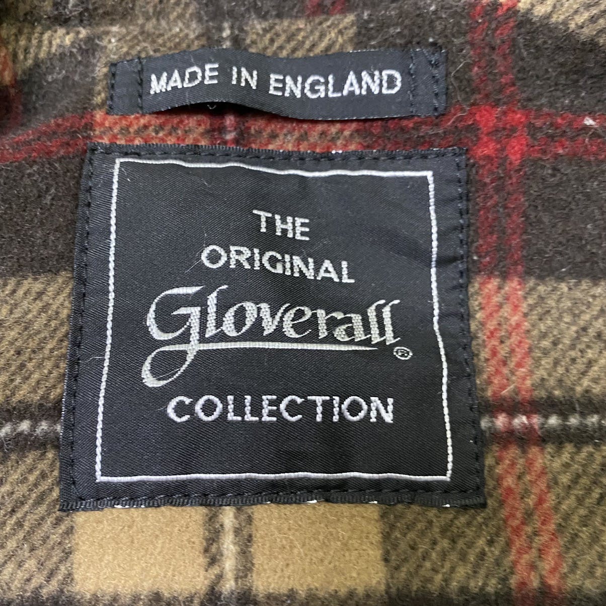 Gloverall morris duffle wool parka hoodie made in england - 7