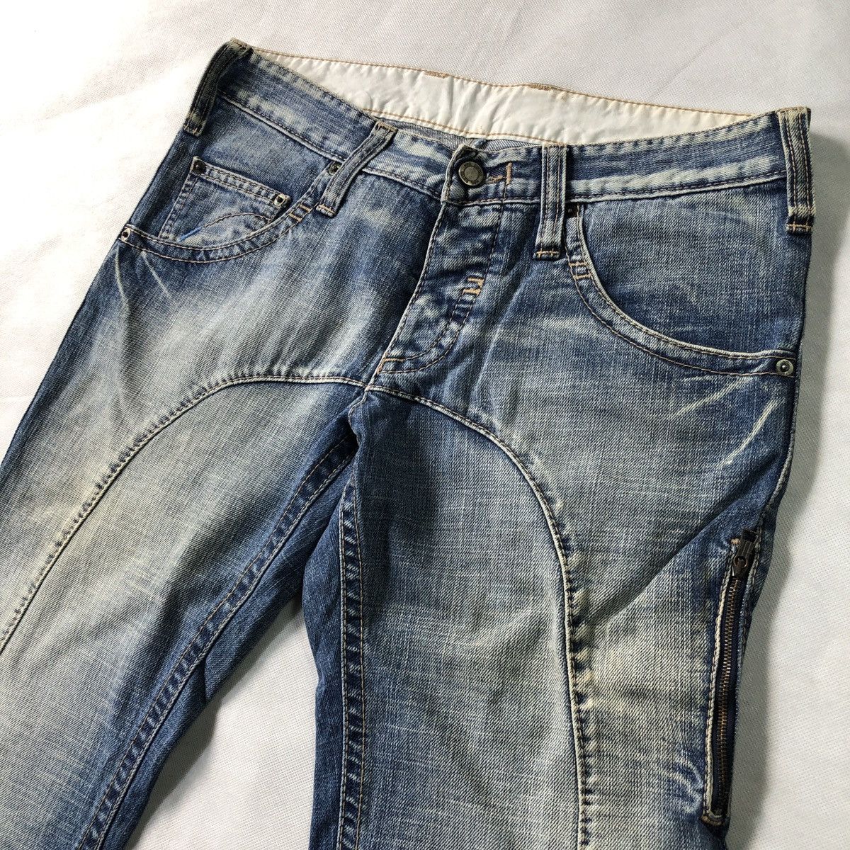 Neil Barret Fades Designer Jeans Italy - 5