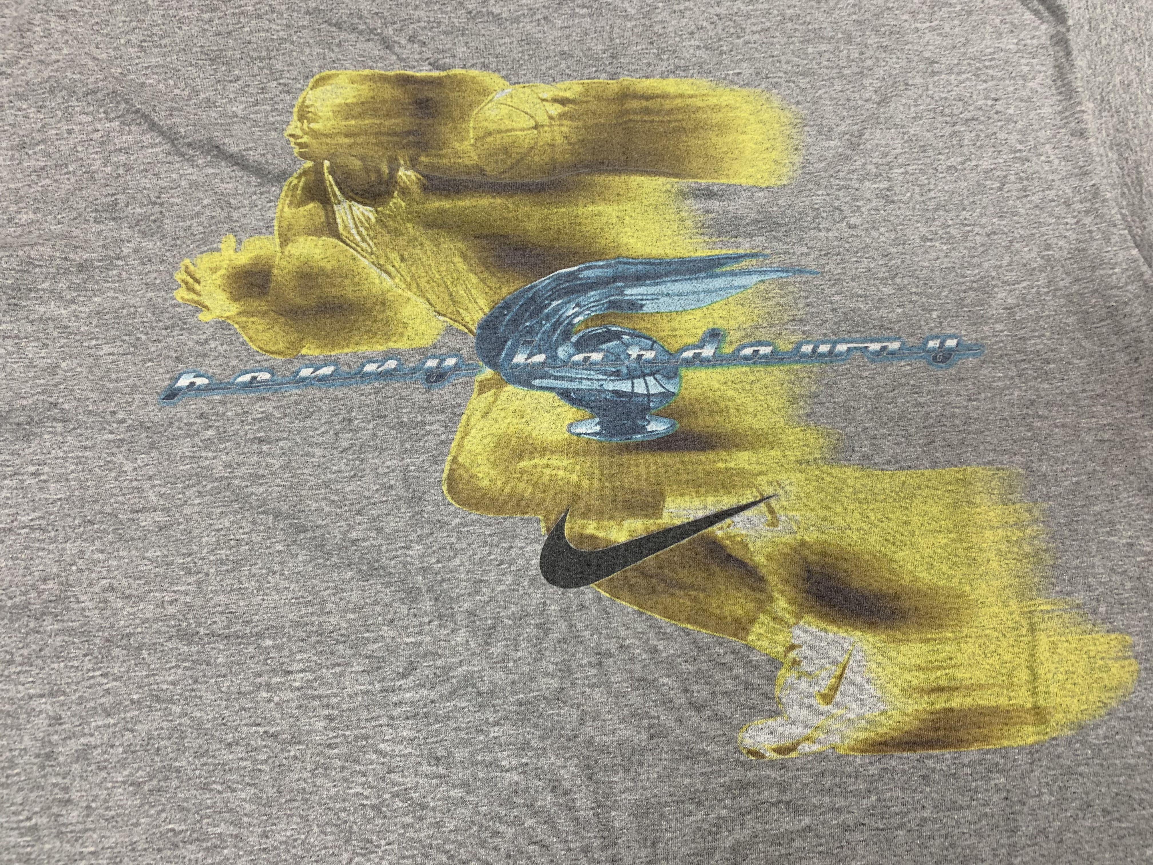 Vintage 90s Penny Hardaway T Shirt Size XL NBA Nike Tee - 4