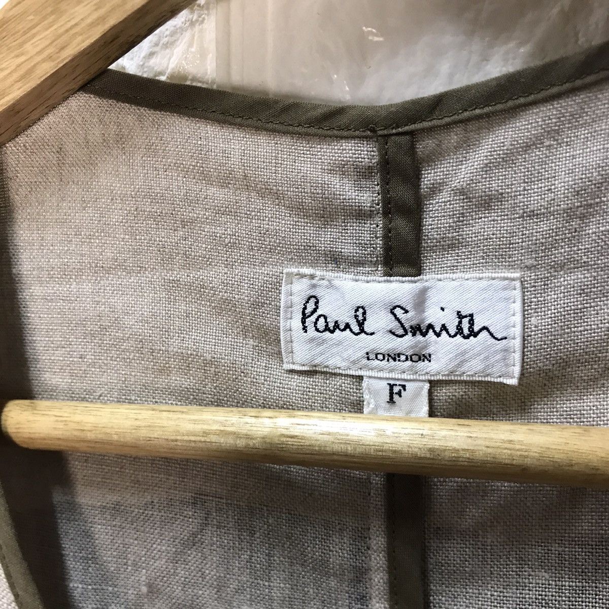 Paul smith indigo hand paint vest jacket - 3
