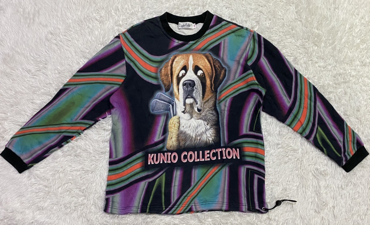 Designer - Kunio Sato Collection Fullprint Pullover Made in Japan - 1