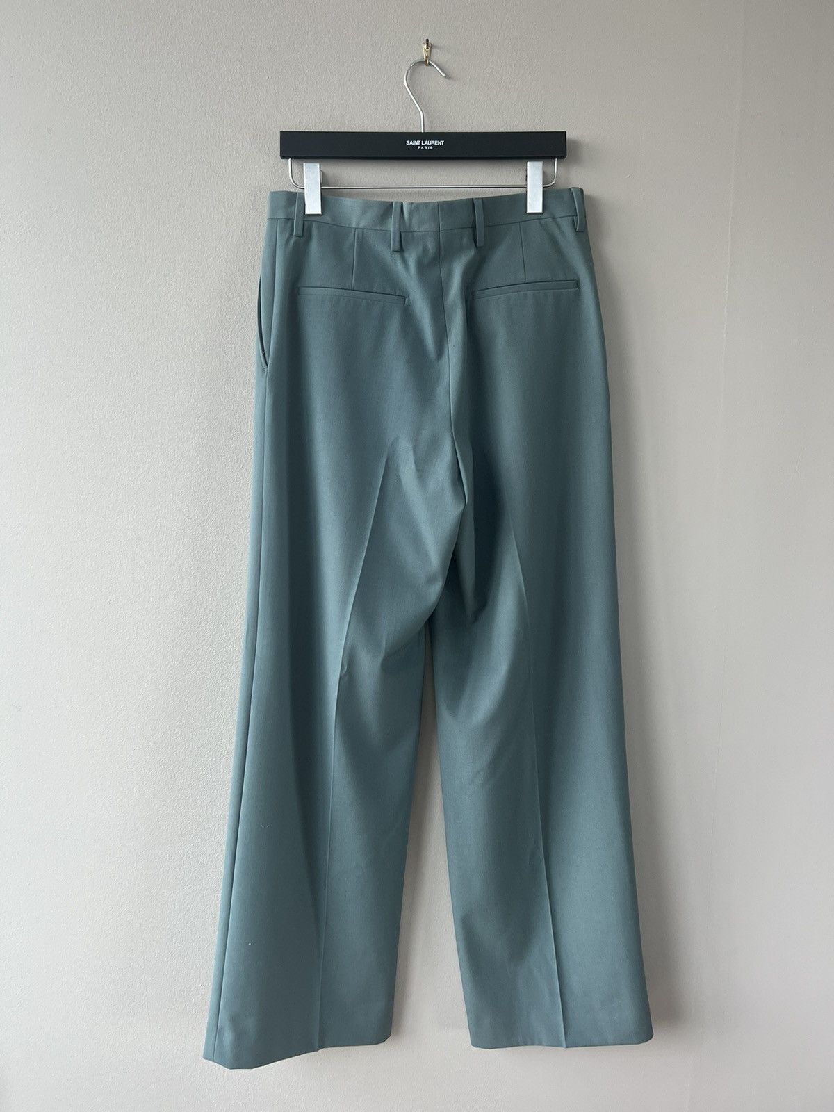 SS23 Wide Turquoise Trousers - 3