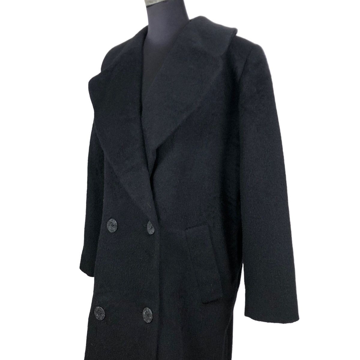 Vintage 90s Christian Dior Double Breasted Trench Coat - 6