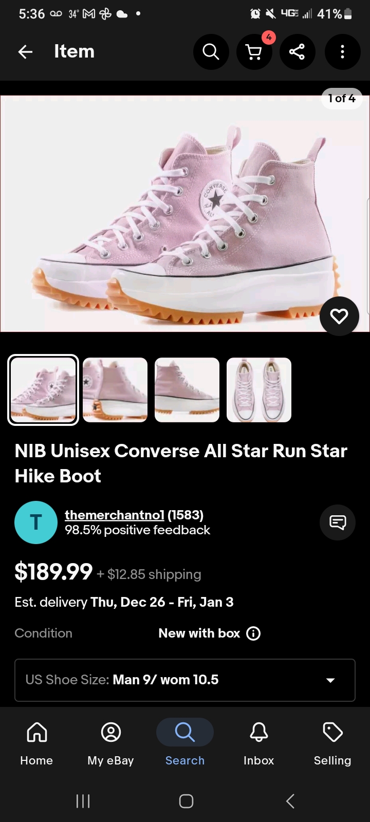 Converse - Allstar Runstar Hike Ladies - 2