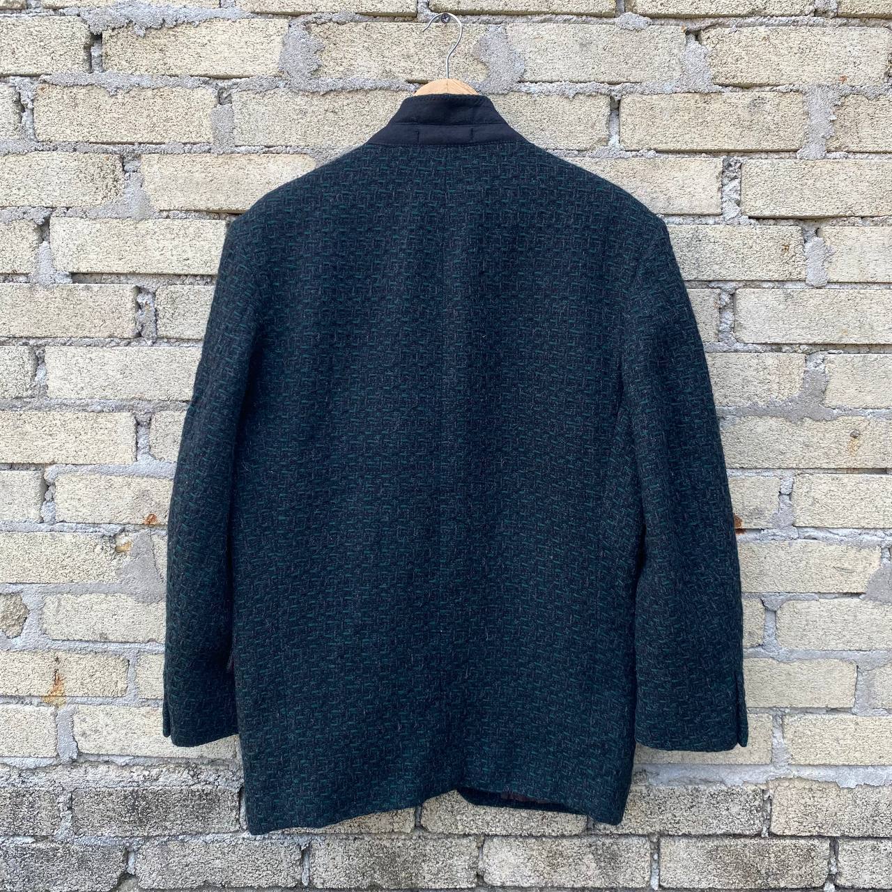 Japanese designer Kohshin Satoh Arrston Volaju rare knitted wool tweed jacket - 4