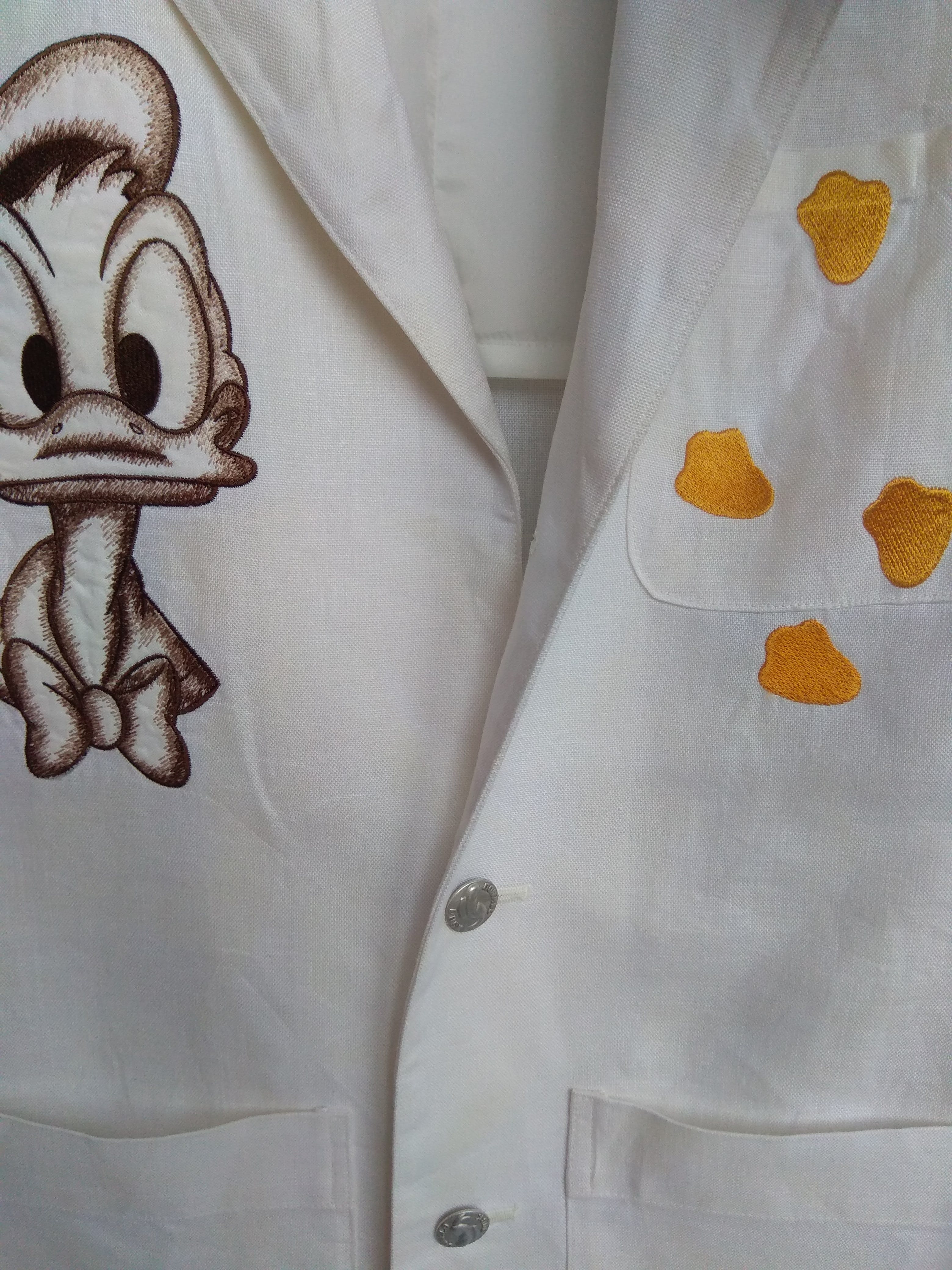 Mickey and co blazer, Donald Duck embroidery big logo's - 6