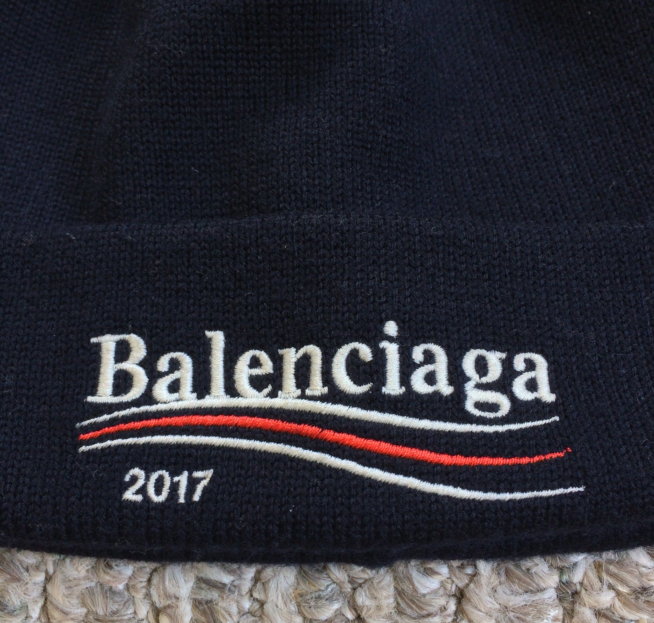 F/W 2017 Balenciaga "Bernie" Campaign Beanie Hat - 2