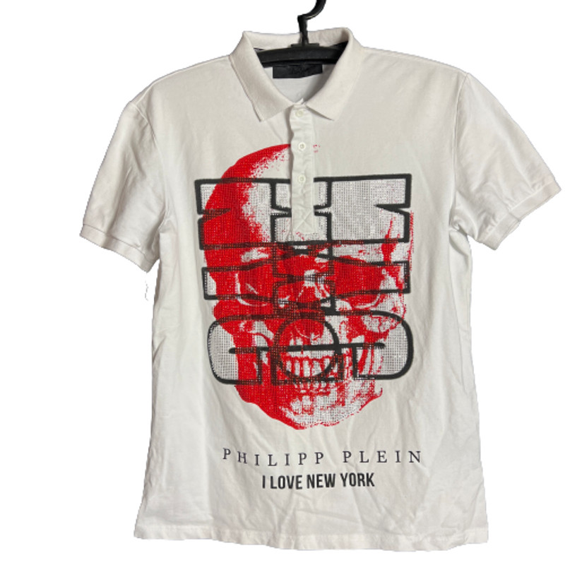 🔥RARE🔥Phillip Plein I Love New York Polo Shirt - 1