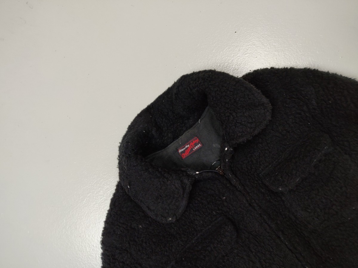 Japanese Brand - Army Japan Sherpa Fleece Sweater Jacket Outerwear - 2
