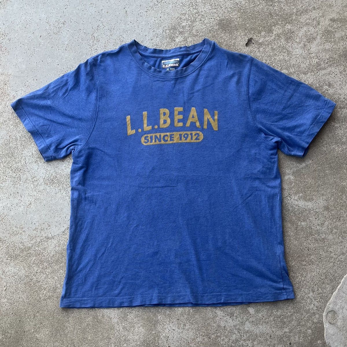 Designer - L.L bean spell out tshirt - 1