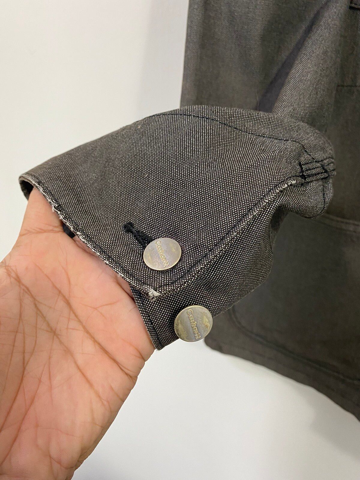 Carhartt Chore Jacket 4 Pocket Design Rare Design - 7
