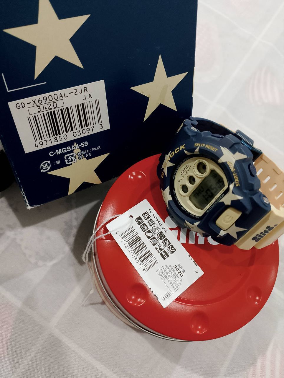 Limited Edition CASIO G-SHOCK x ALIFE GD-X6900AL-2 USA Flag - 11