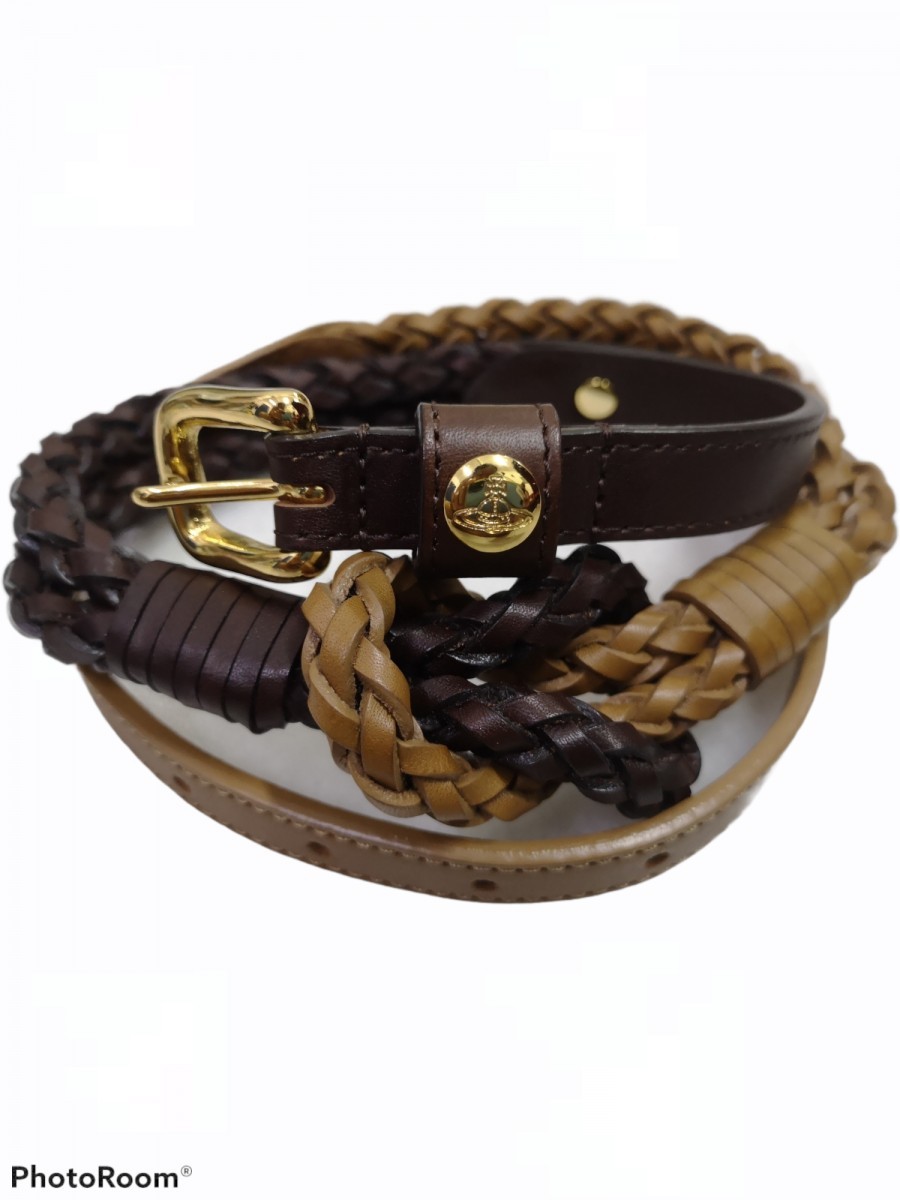 Very Rare - Rare Woven Leather Belt - 1