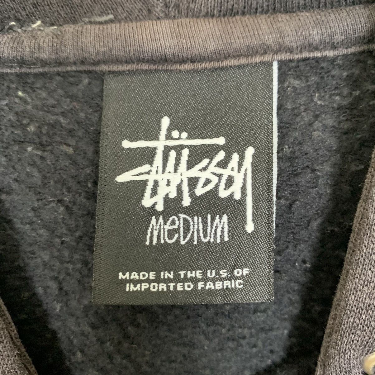 Vintage Stussy America Clothing Hoodie Pullover - 11