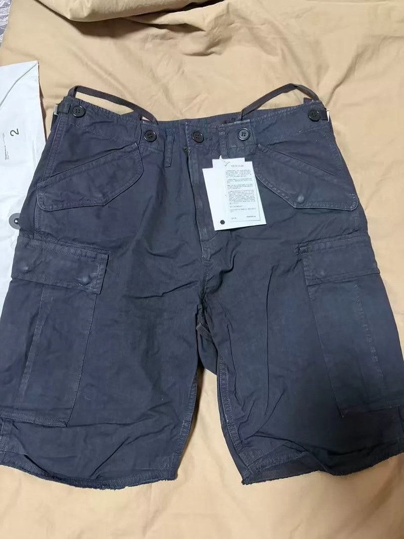 VISVIM 23SS Spot Eiger Short Sanction HBT Military-Style Shorts - 1
