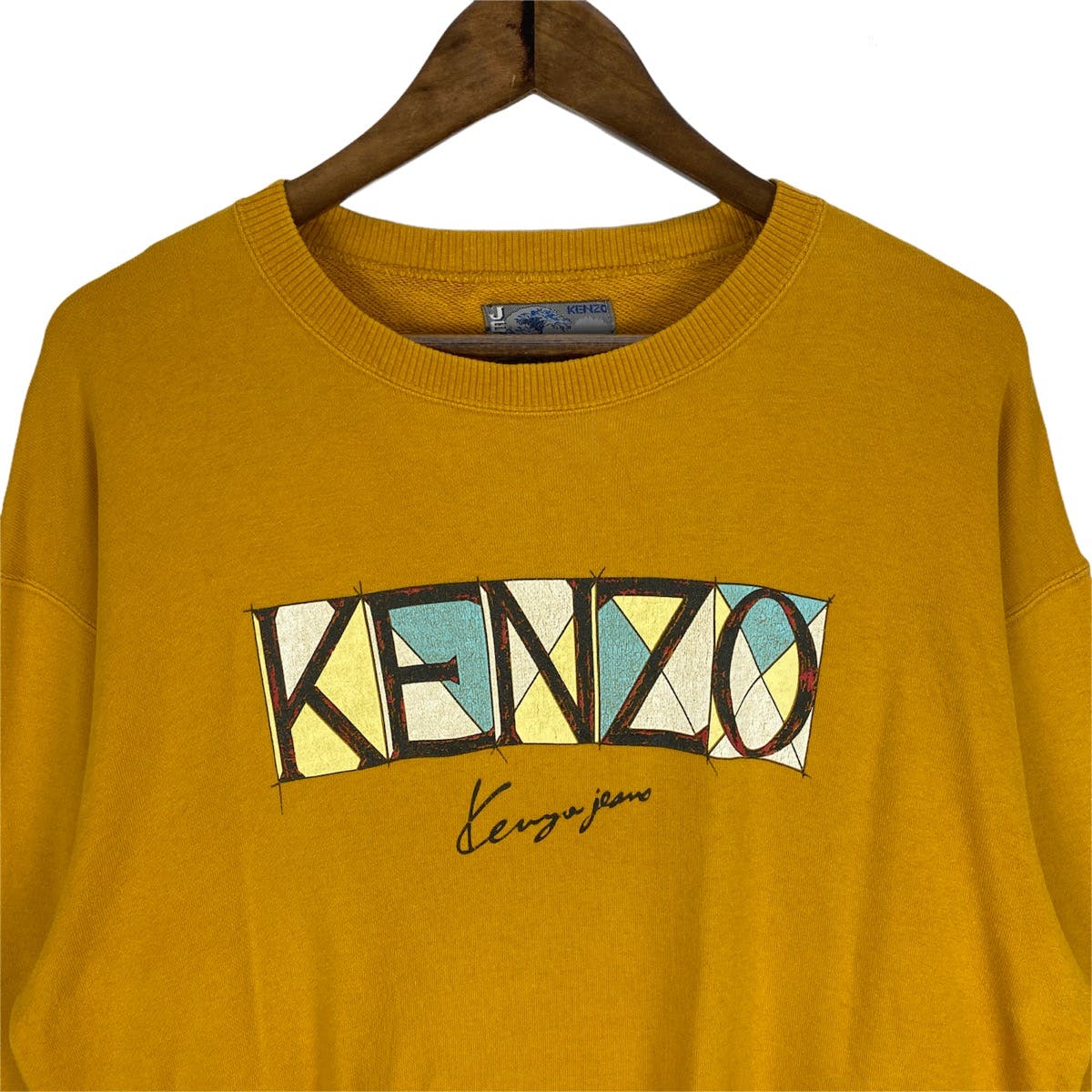 Vintage Kenzo Jeans Sweatshirt Crewneck - 5