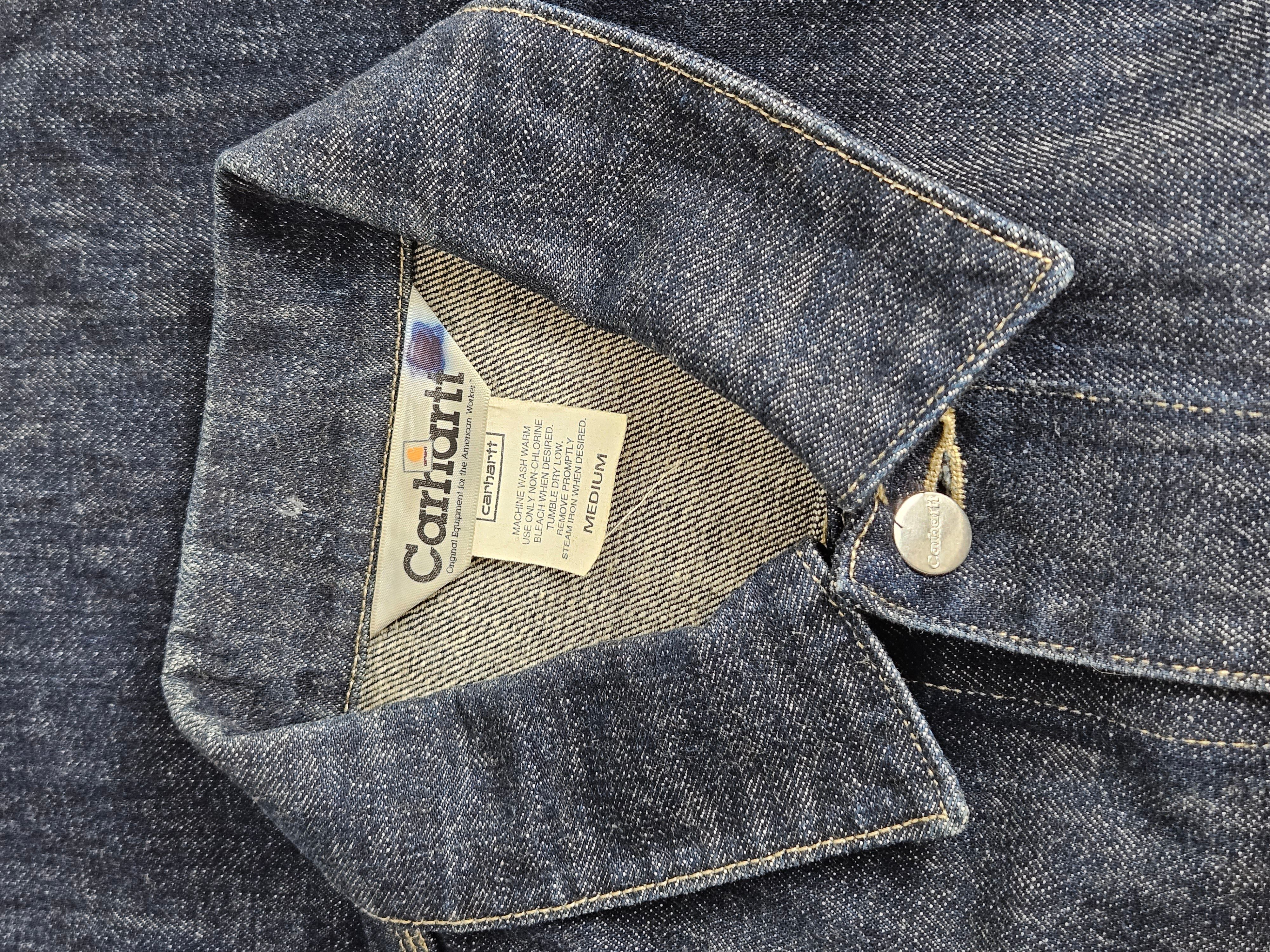 Carhartt Denim Farm Chore Jeans Jacket - 4