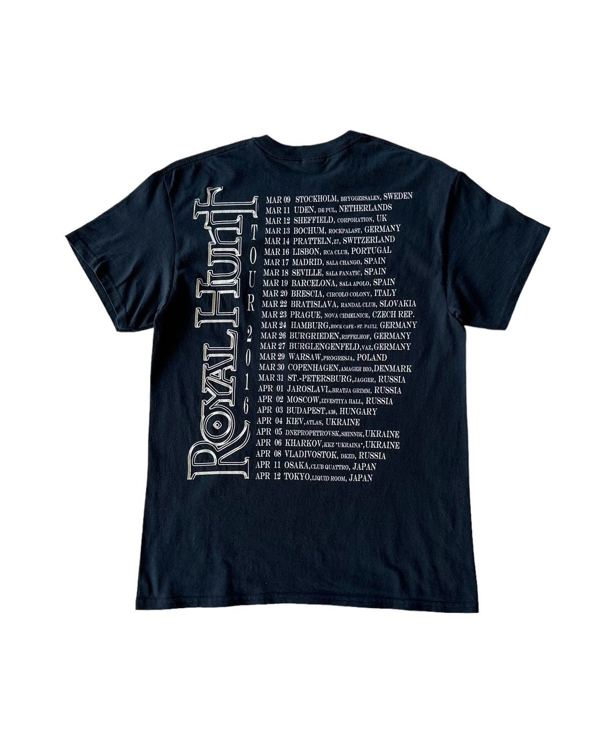 Tour Tee - Royal Hunt 2016 Tour - 2