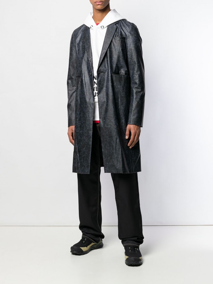 Jun Takahashi - UNDERCOVER Single Breasted Biker Coat - 5