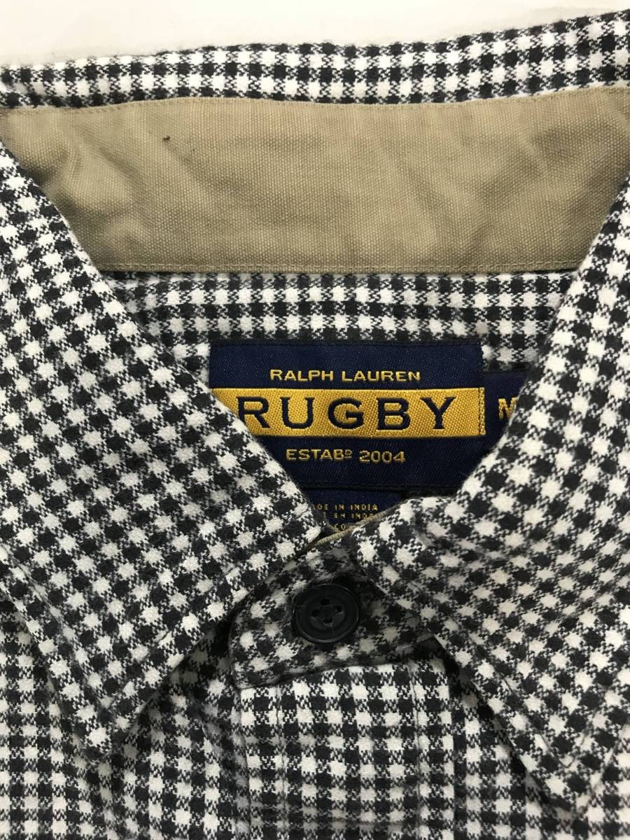 Polo Ralph Lauren - houndstooth rugby polo shirt - 5