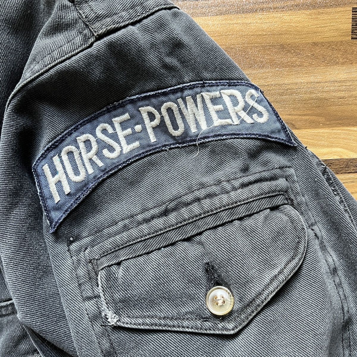 24 Horse Powers Bomber Jacket Vintage 80s - 7