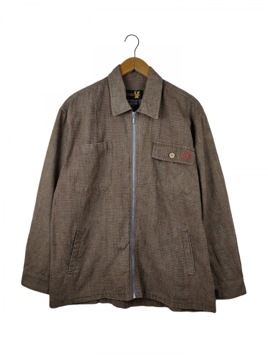 Canal New York - Studio Canal Small Checked Zipper Jacket - 1