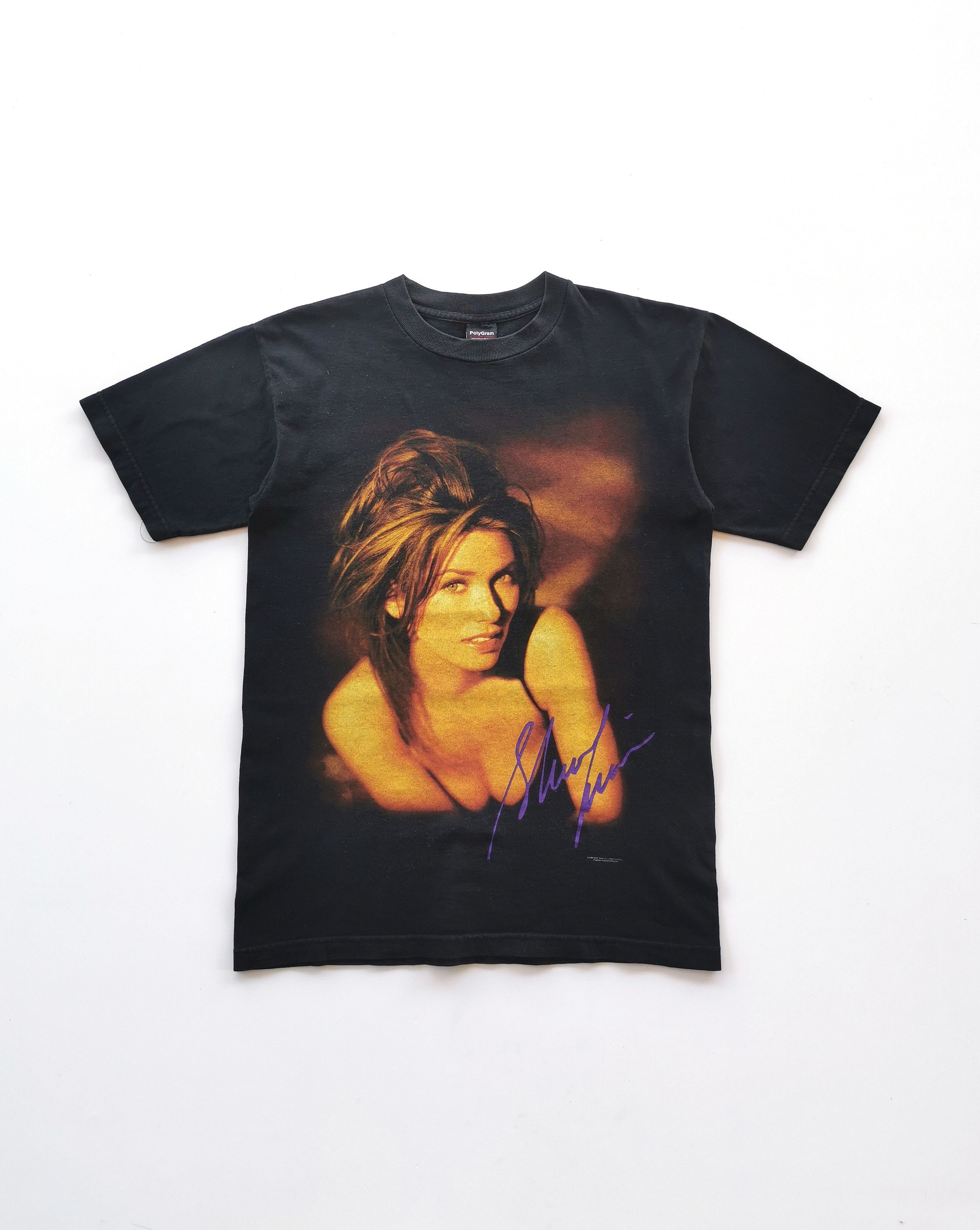 1998 Vintage Shania Twain Artist Singer Tshirt - 1