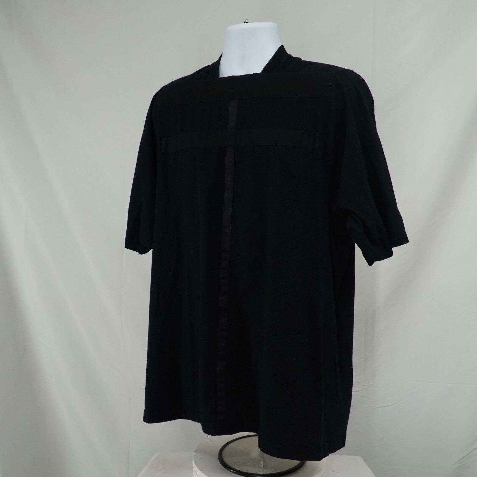 DRKSHDW PROTO Black Short Sleeve Tee Geometric Tunic - 20