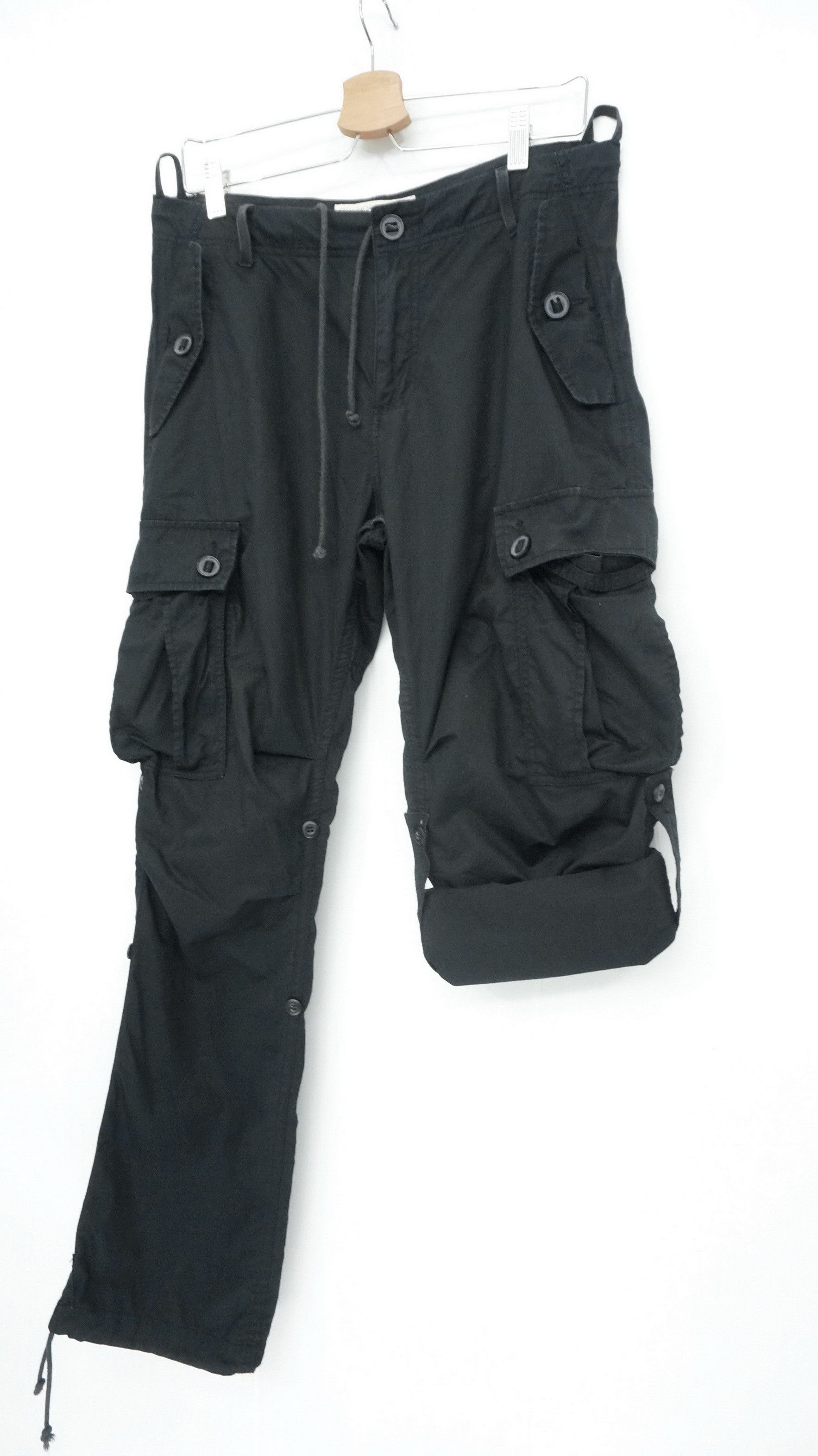 Japanese Brand - BACK NUMBER Tactical Lightweight Roll Up Cargo Pants - 3