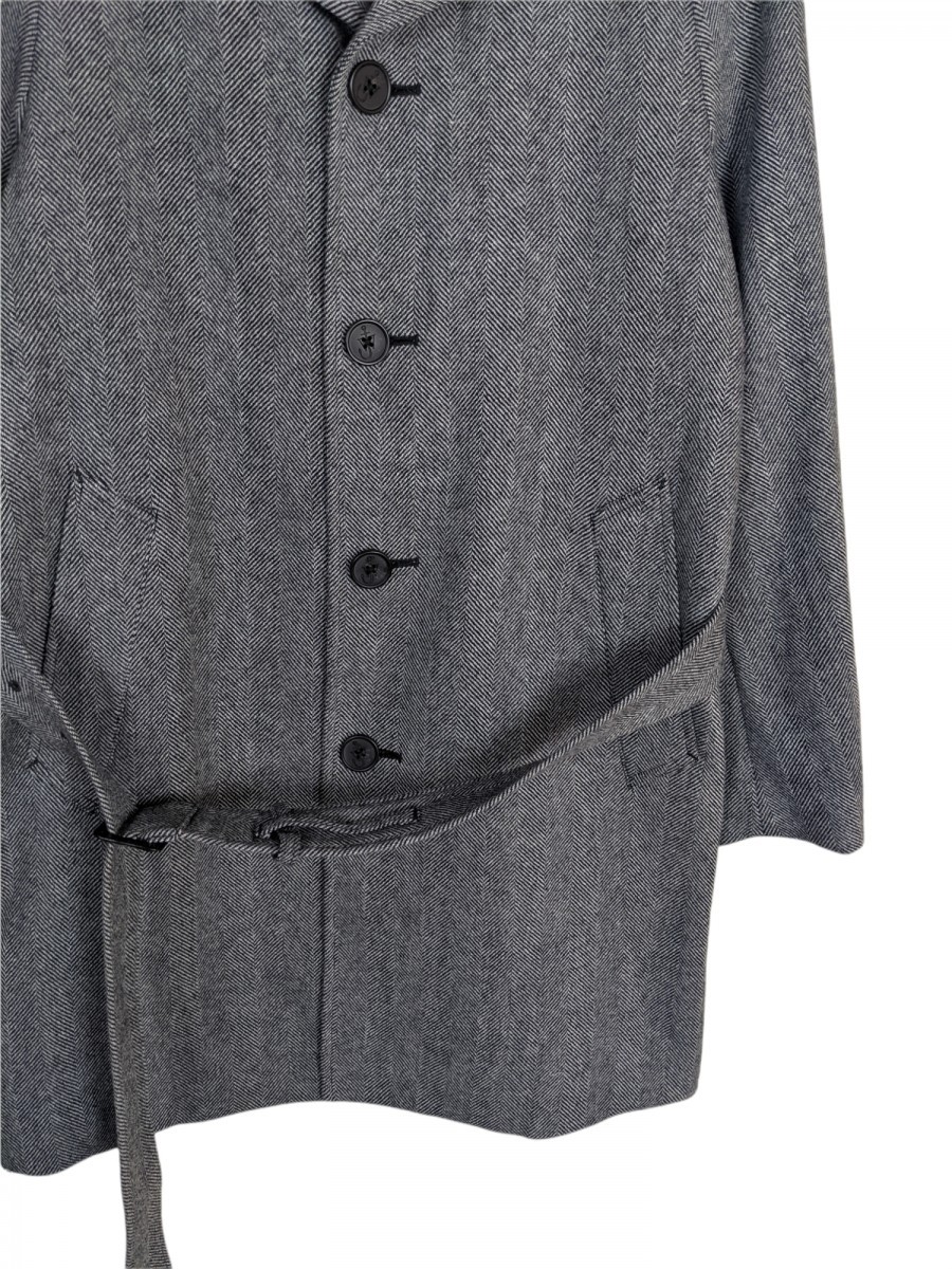 Jw - X Ut Japan Wool Long Coat Heavy Jacket - 4