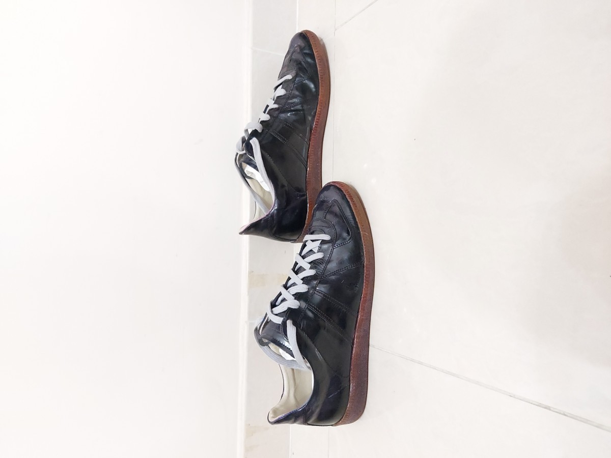 Patent Leather Gat Replica Low Sneakers - 3