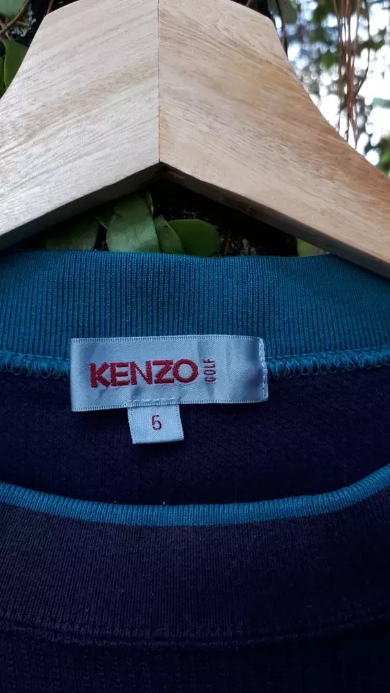 Vintage - Kenzo Golf Single Pocket Sweatshirt - 5