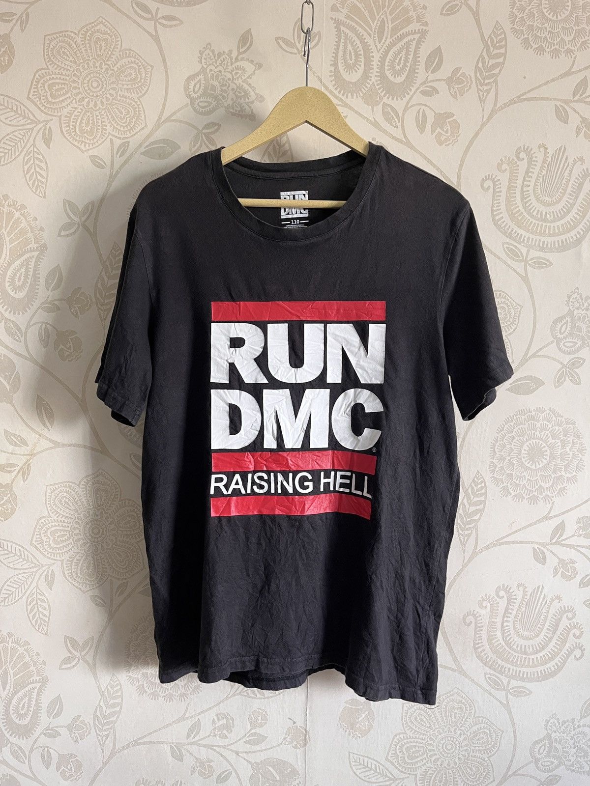 RUN DMC Raising Hell Rap Tees Black Copyright 2015 - 13