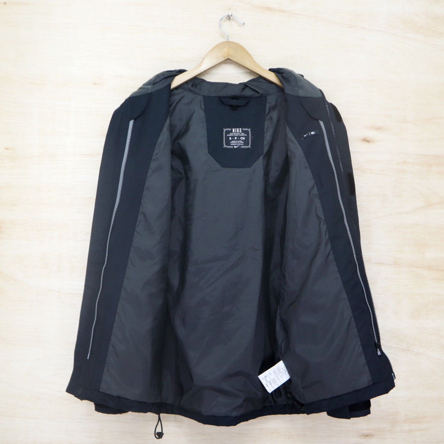 Vintage 90s NIKE World Class Athletes Mini Logo Embroidered Parka Outdoor Hoodie Jacket - 5