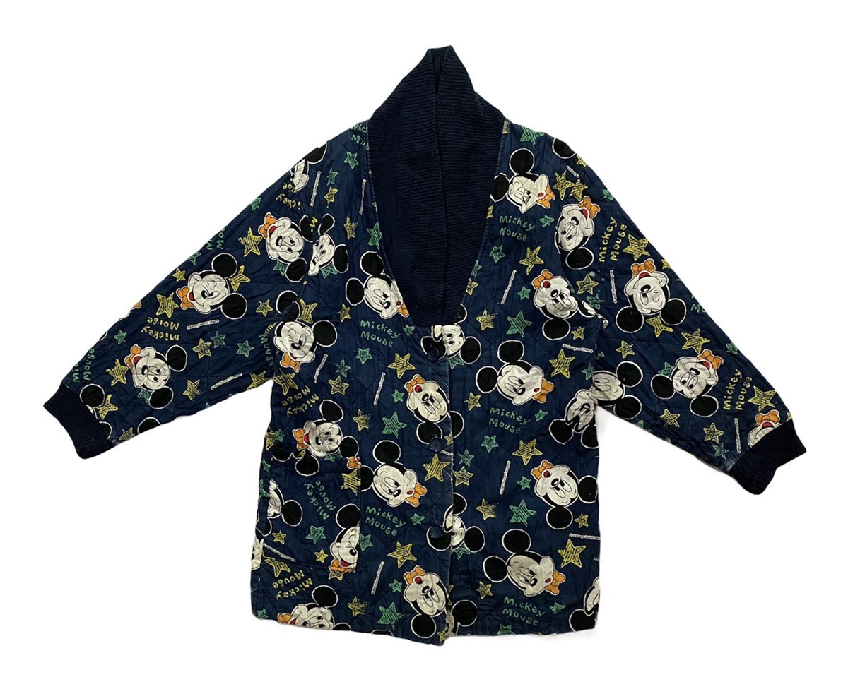 Vintage - Vintage Disney Mickey Mouse Fullprint Button Up Jacket - 4