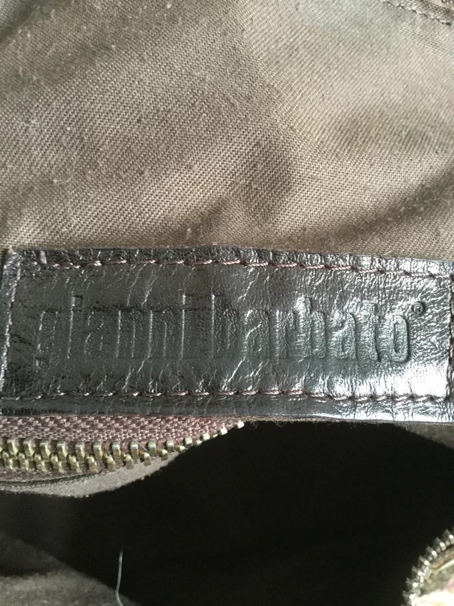 Gianni Barbato - Crocodile / python / snakeskin bag.Like Gucci or Dior - 6