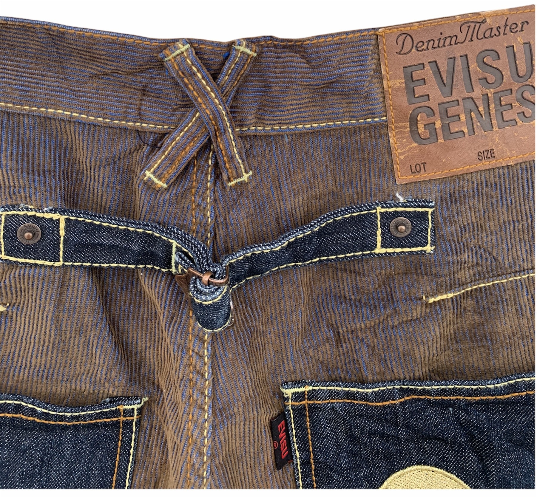 Evisu - Vintage Evisu Genes Curduroy Spellout Pant - 14