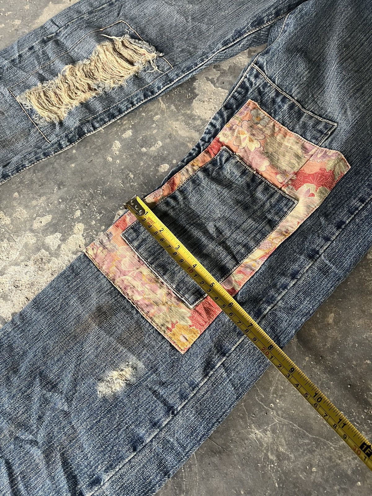 💥Vintage Patchwork Denim - 11