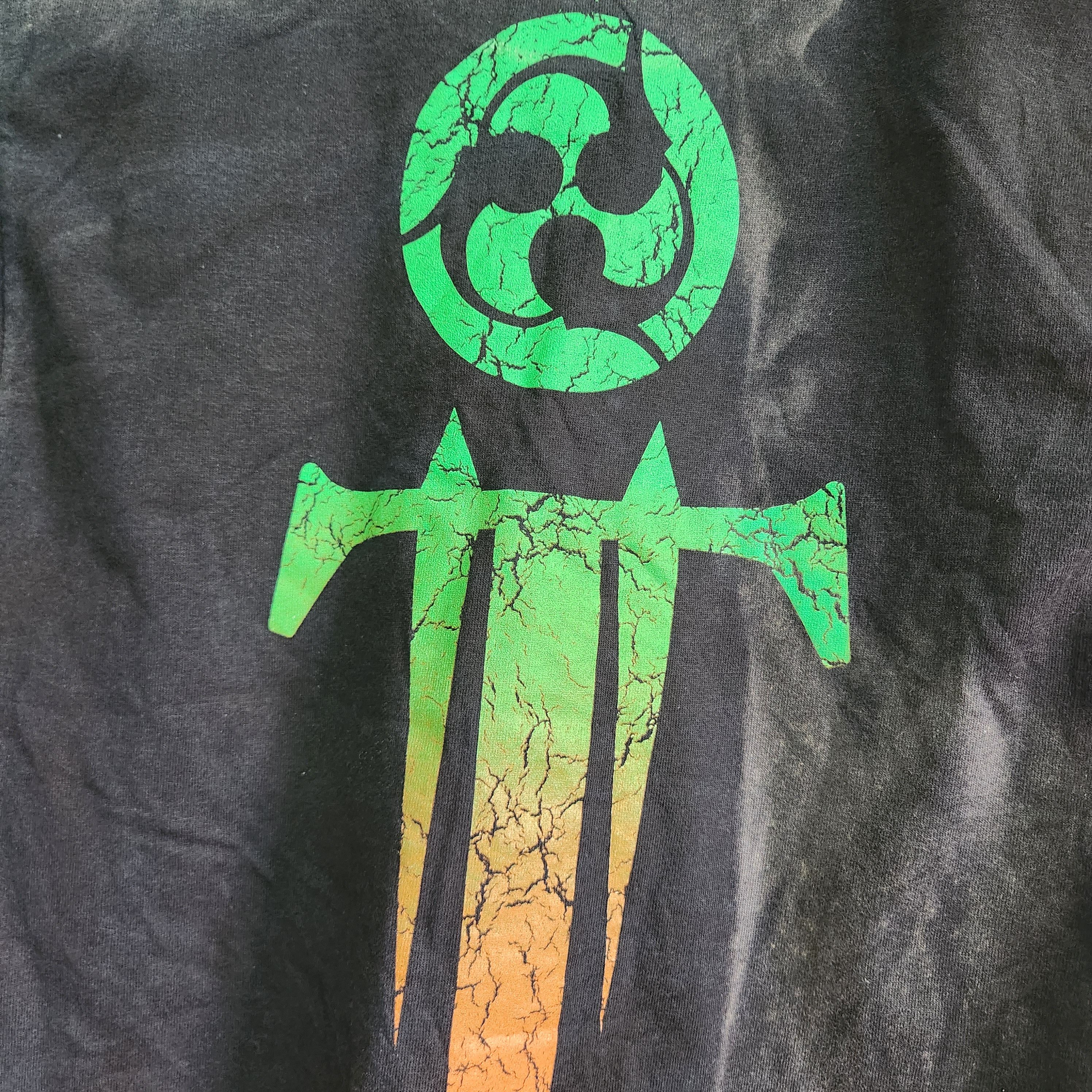 Vintage Y2K Trivium Band Tees Becoming The Dragon - 8