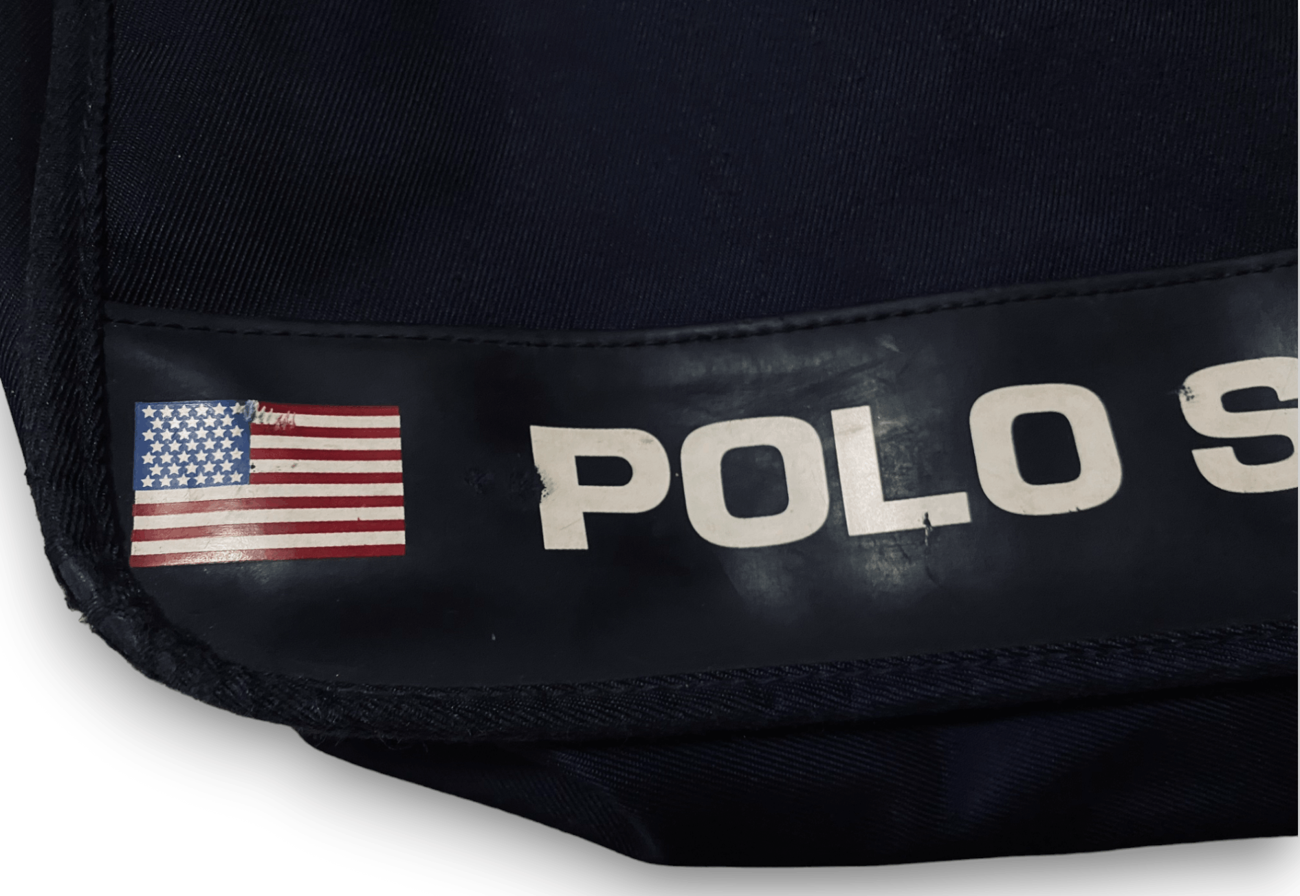 Polo Ralph Lauren - Vintage 90's Polo Sport Ralph Lauren Messenger Shoulder Bag Crossbody Big Logo - 6